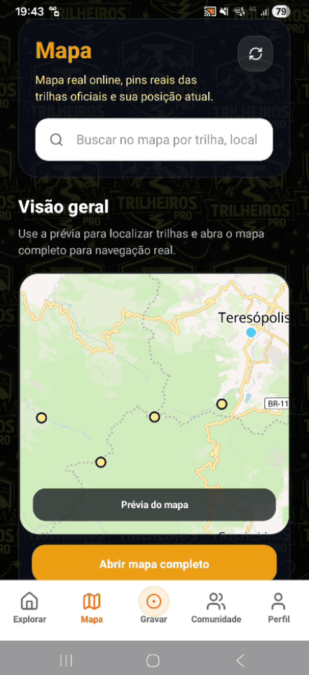 Trilhas oficiais
